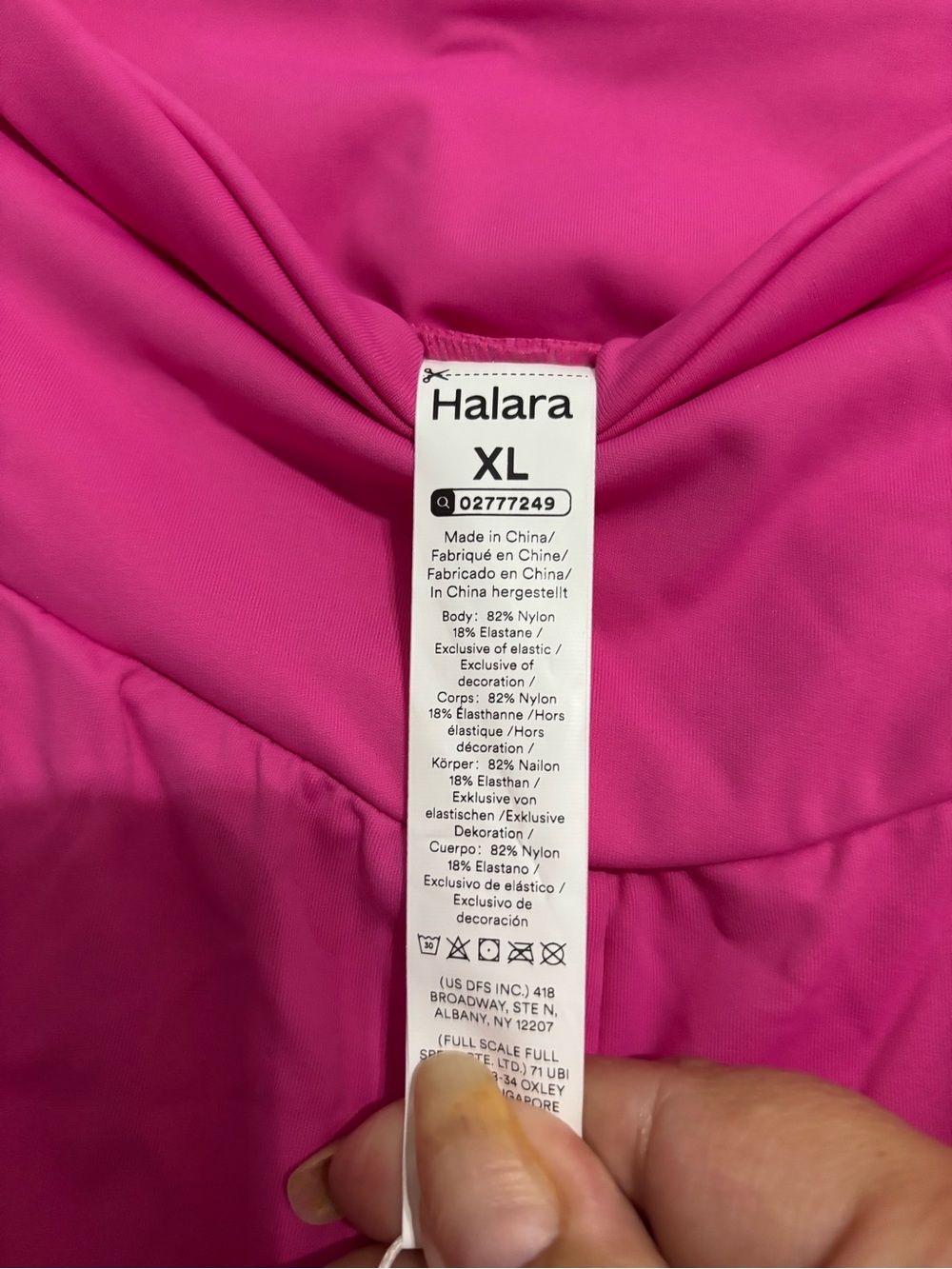 Halara SoftlyZero™ Airy High Waisted Pockets InstantCool Yoga Bermuda Shorts - Picture 3 of 3